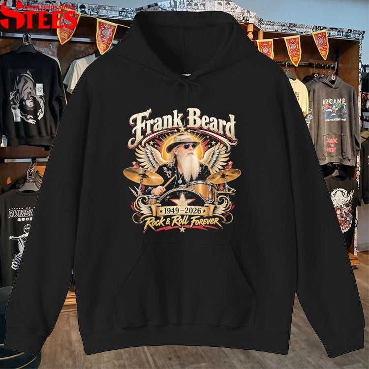 Frank Beard 1949-2026 Rock & Roll Forever T-shirt