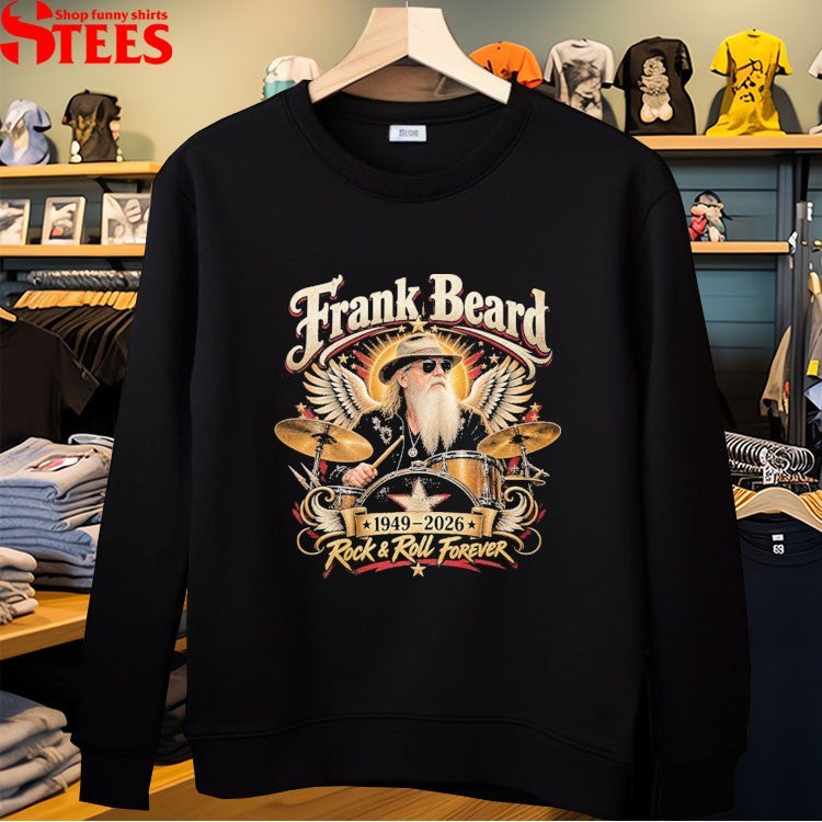 Frank Beard 1949-2026 Rock & Roll Forever T-shirt
