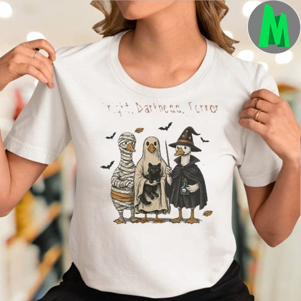 Fright Darkness Terror Subtle FDT Goose Halloween Shirt