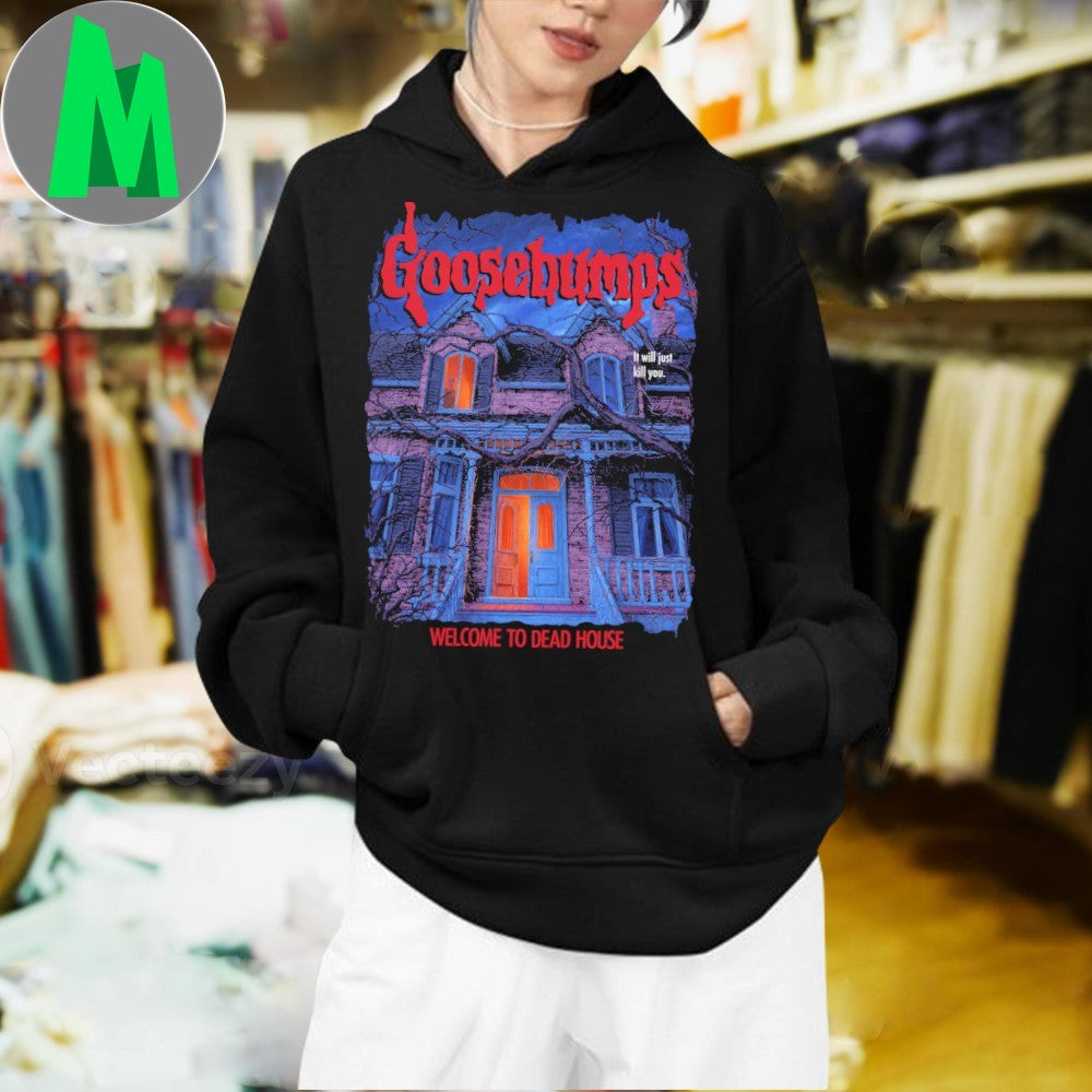 Goosebumps Welcome To Dead House Horror Book Cover T-Shirt