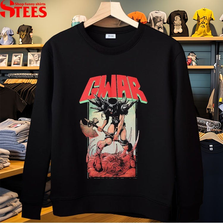 Gwar Balsac The Jaws Of Death Axe T-shirts