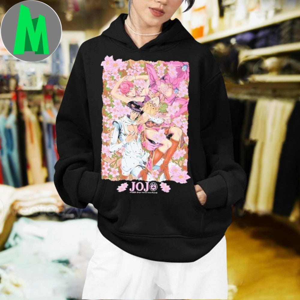 Hypland JoJo’s Bizarre Adventure Flowers Shirt