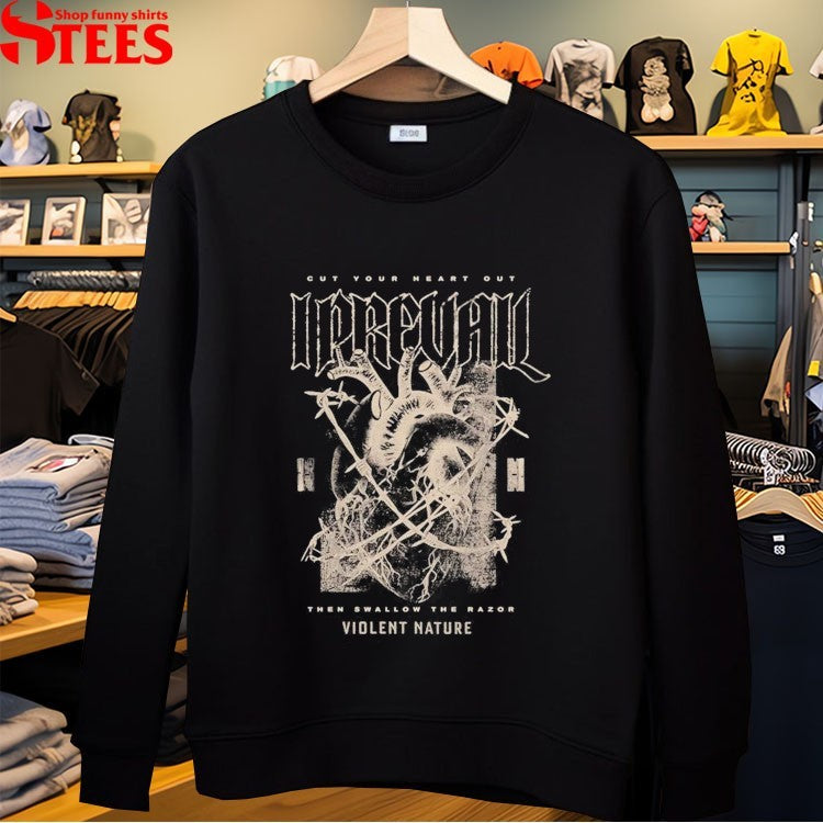 I Prevail Cut Your Heart Out Then Swallow The Razor Violent Nature T-shirts
