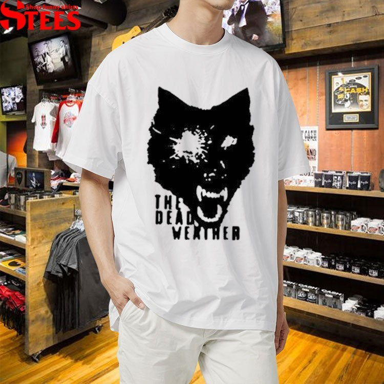 Jack White The Dead Weather Wolf T-shirts