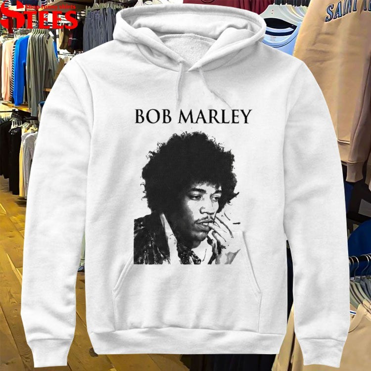 Jesse Williams Bob Marley Jimi Hendrix T-shirt