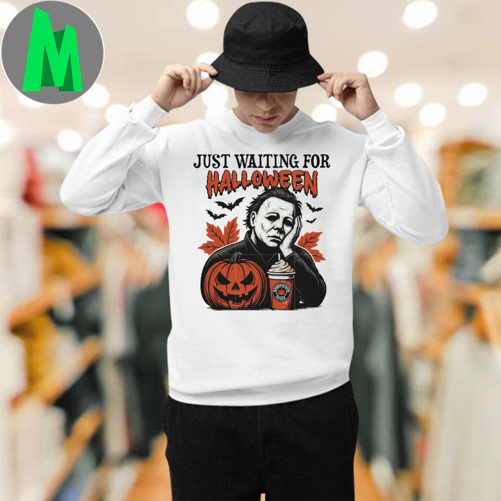 Just waiting for halloween jason voorhees Shirt