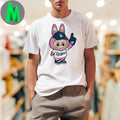 Labubu LA Dodgers Number 1 Logo Shirt