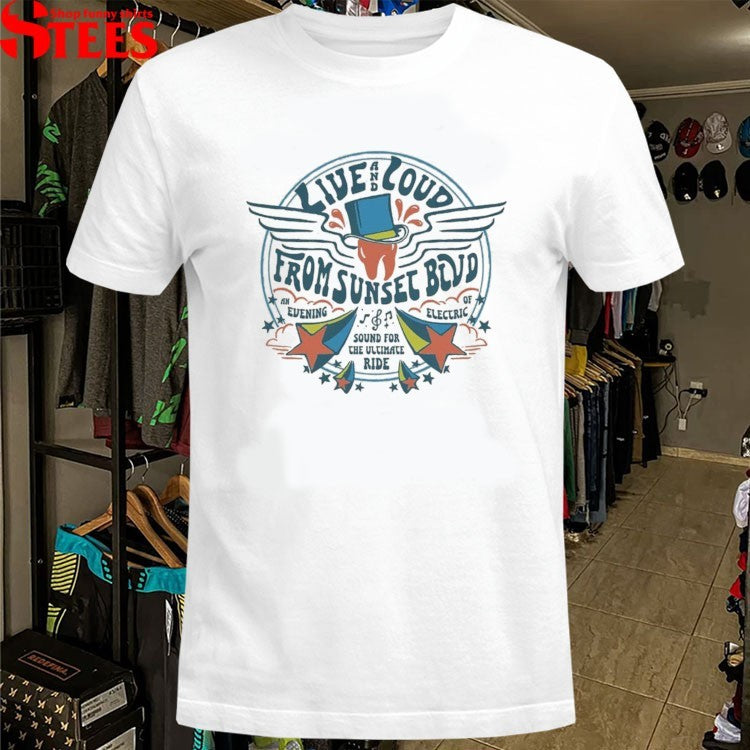 Live And Loud From Sunset Blvd Rock N Muppets T-shirts