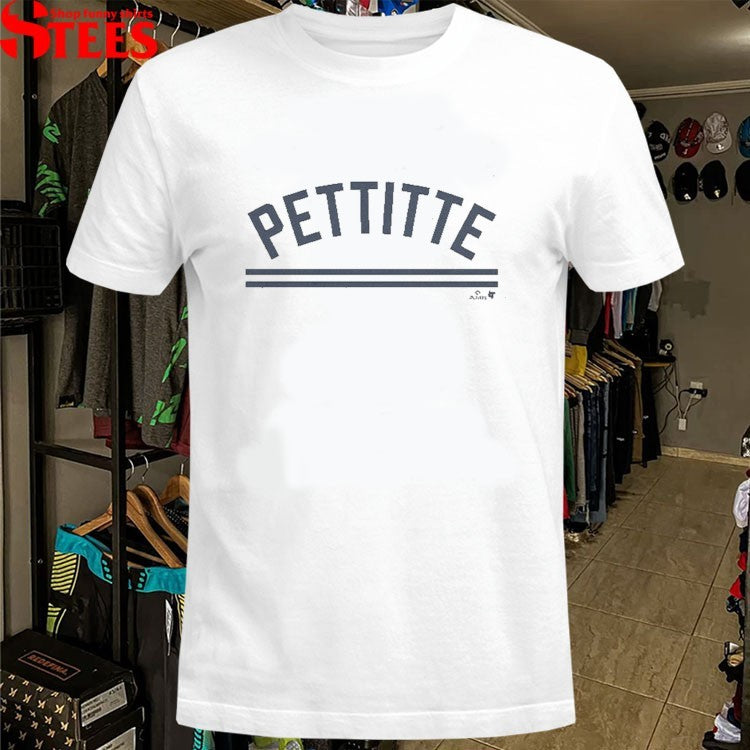 Luke Pettitte New York Team Name Text T-shirt