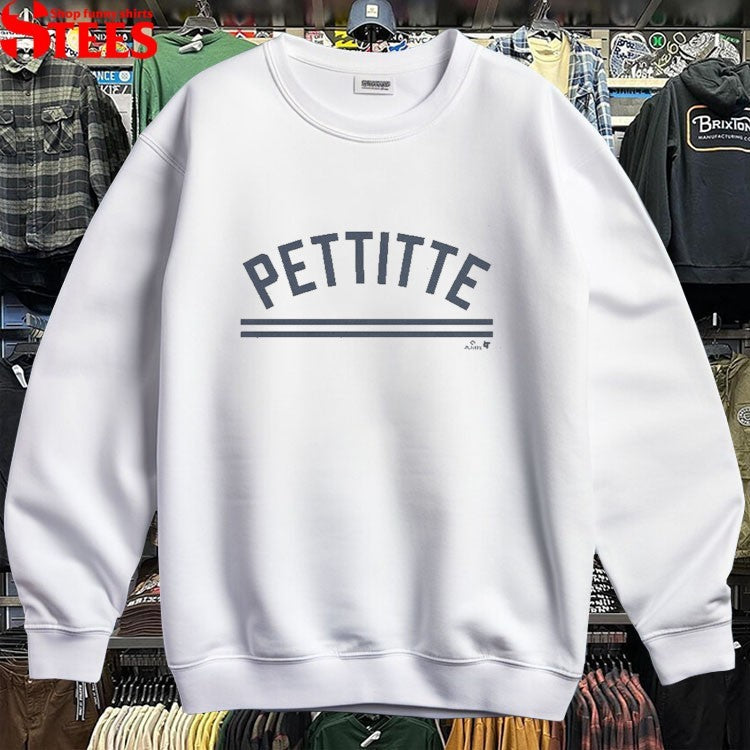 Luke Pettitte New York Team Name Text T-shirt