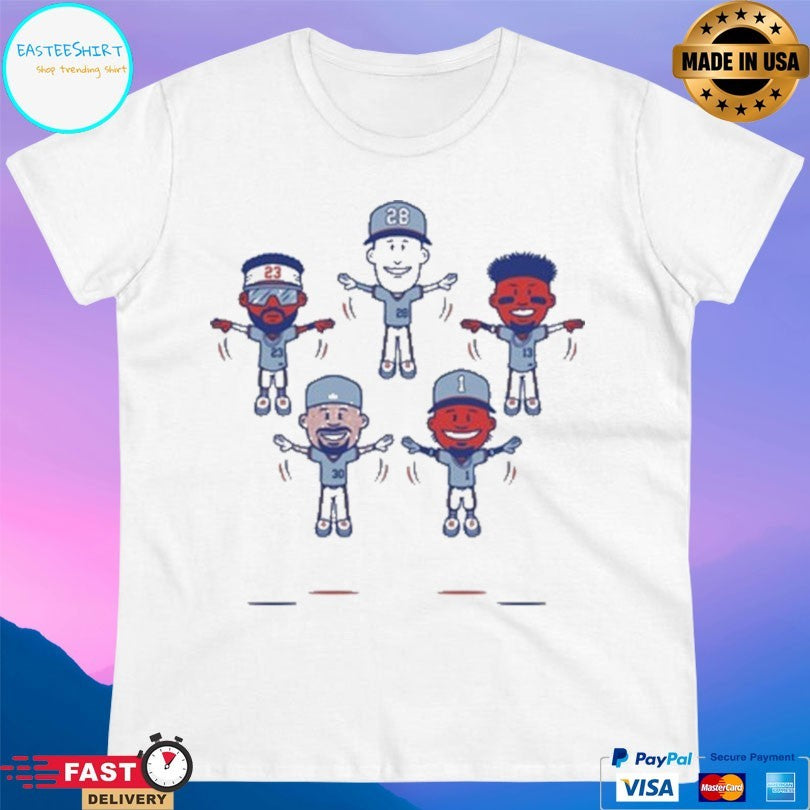 Matt Olson, Drake Baldwin, Michael Harris Ii, Ronald Acuña Jr And Ozzie Albies Keep Flying 2 Atlanta Braves Baseball T-shirt
