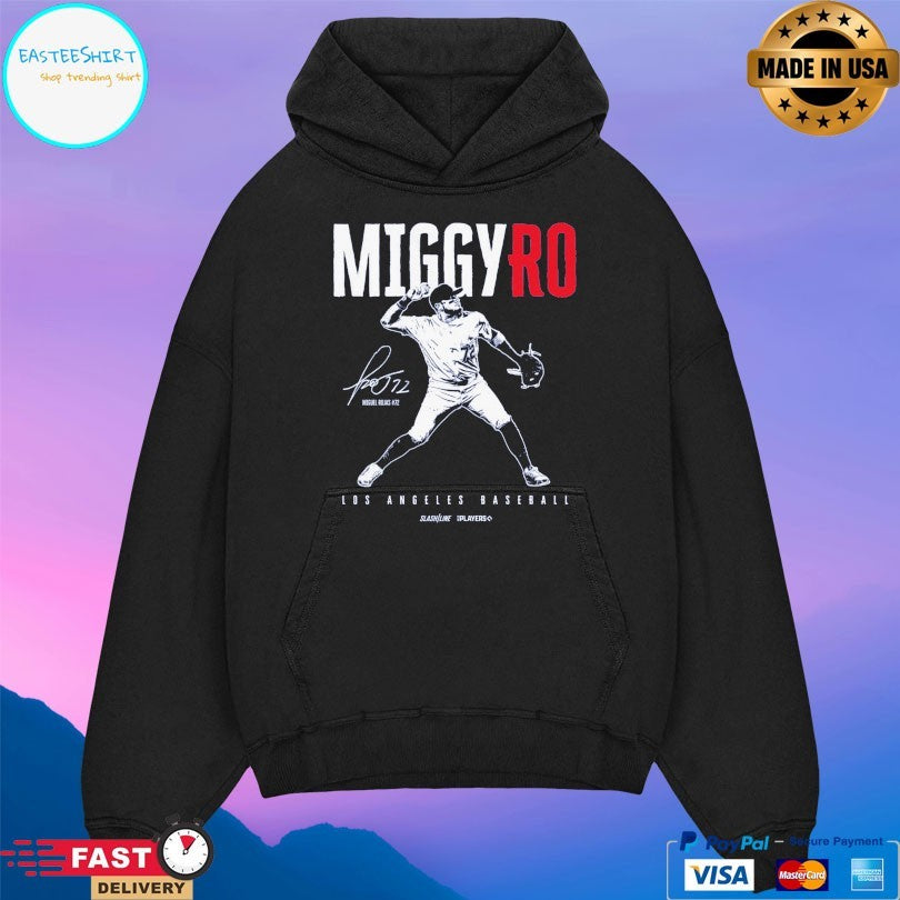 Miggy Ro Miguel Rojas Los Angeles Dodgers Baseball Signature T-shirt