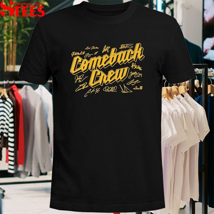 Milwaukee Baseball Comeback Crew T-shirt