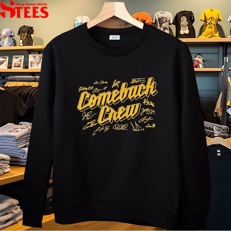 Milwaukee Baseball Comeback Crew T-shirt