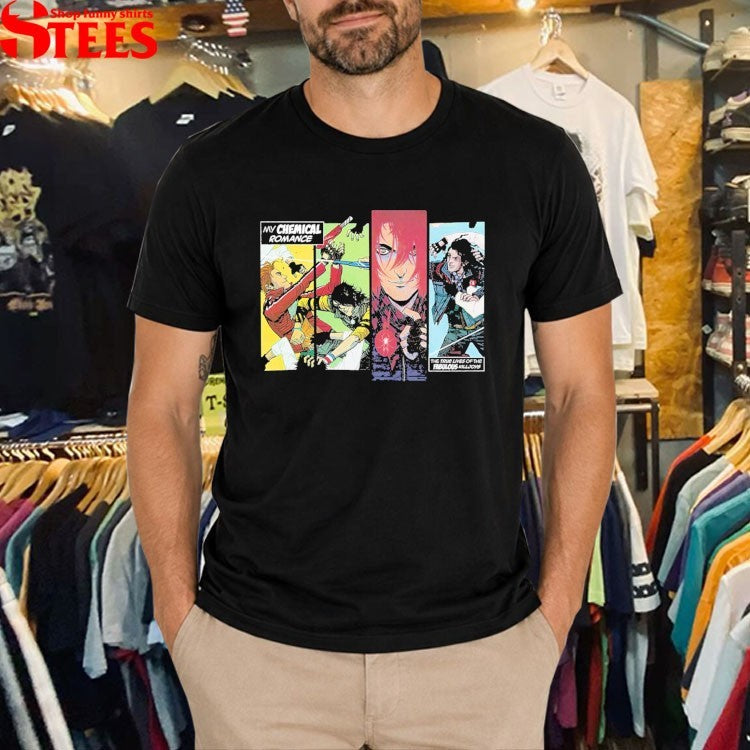 My Chemical Romance The True Lives Of The Fabulous Killjoys Cloonan T-shirts