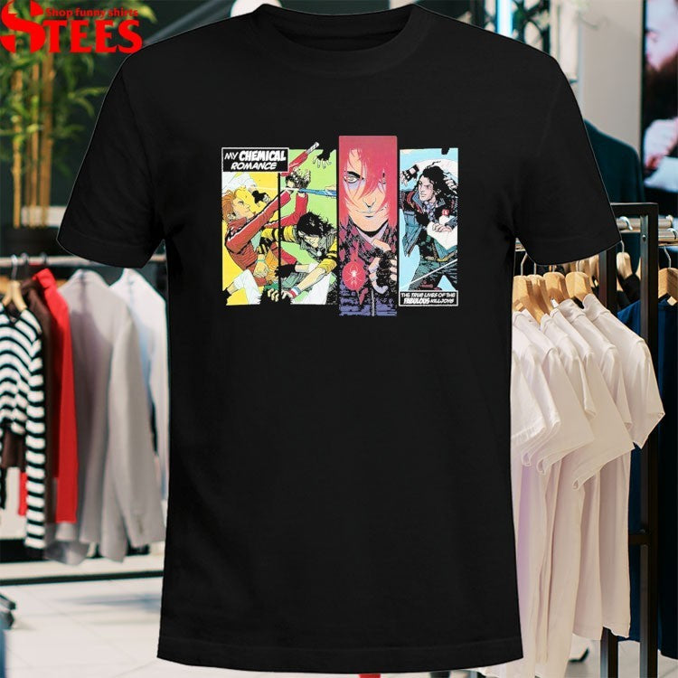 My Chemical Romance The True Lives Of The Fabulous Killjoys Cloonan T-shirts