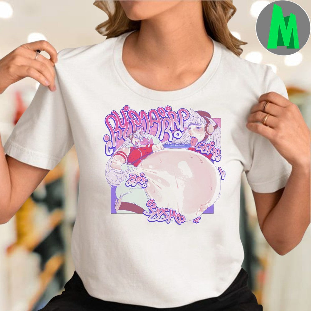 New Condition Slow Metabolism Anime Graphic T-Shirt