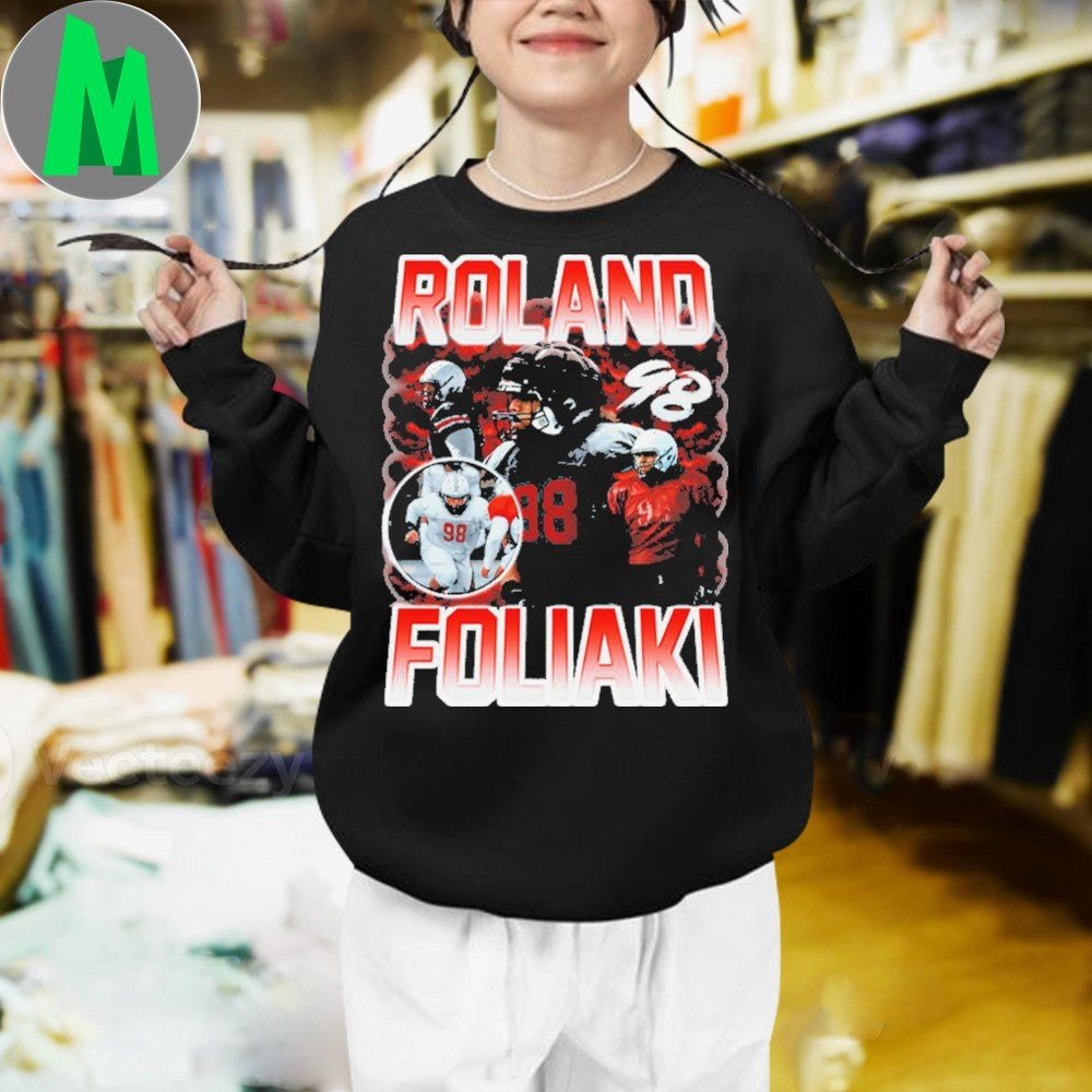 Number 98 Roland Foliaki Shirt