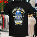Penta El Zero M Buffalo Sabres Cerro Miedo Skull T-shirt