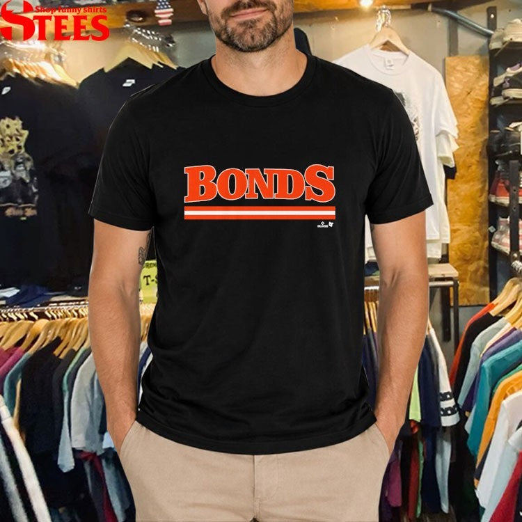 Peyton Bonds San Francisco Team Name Text T-shirt