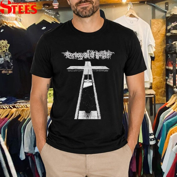 Portrayal Of Guilt Guillotine T-shirts