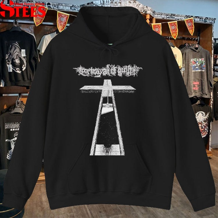Portrayal Of Guilt Guillotine T-shirts