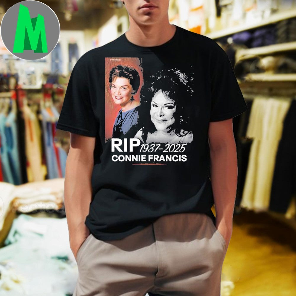 RIP Connie Francis 1937-2025 Shirt