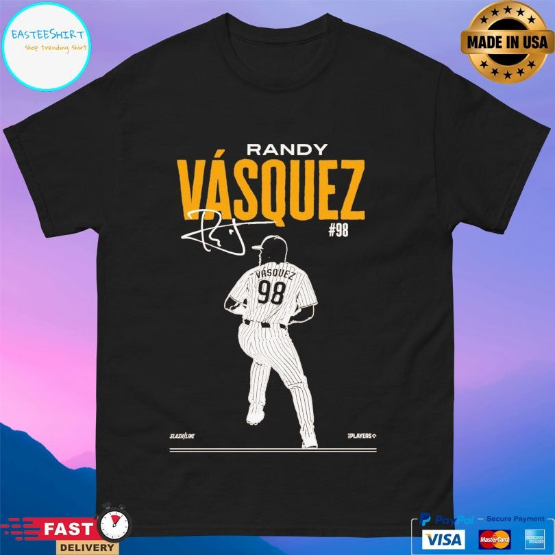 Randy Vasquez San Diego Padres Signature T-shirt