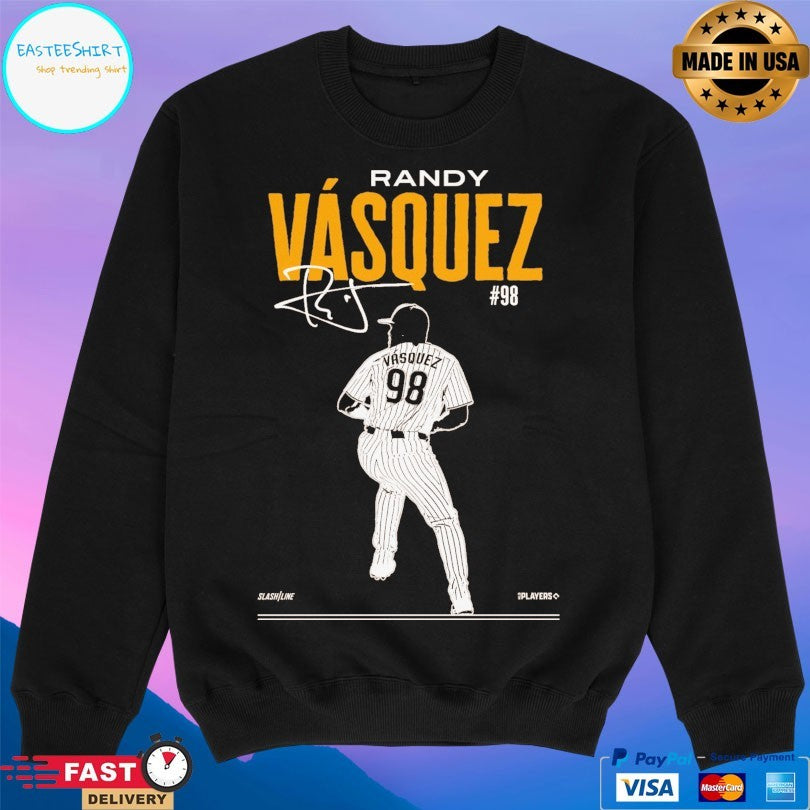 Randy Vasquez San Diego Padres Signature T-shirt