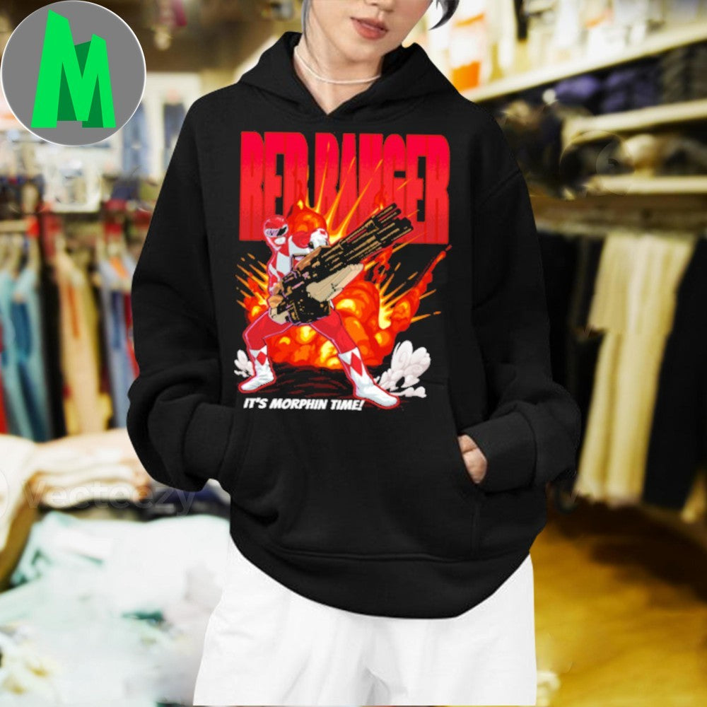 Red Ranger It’s Morphin Time Shirt