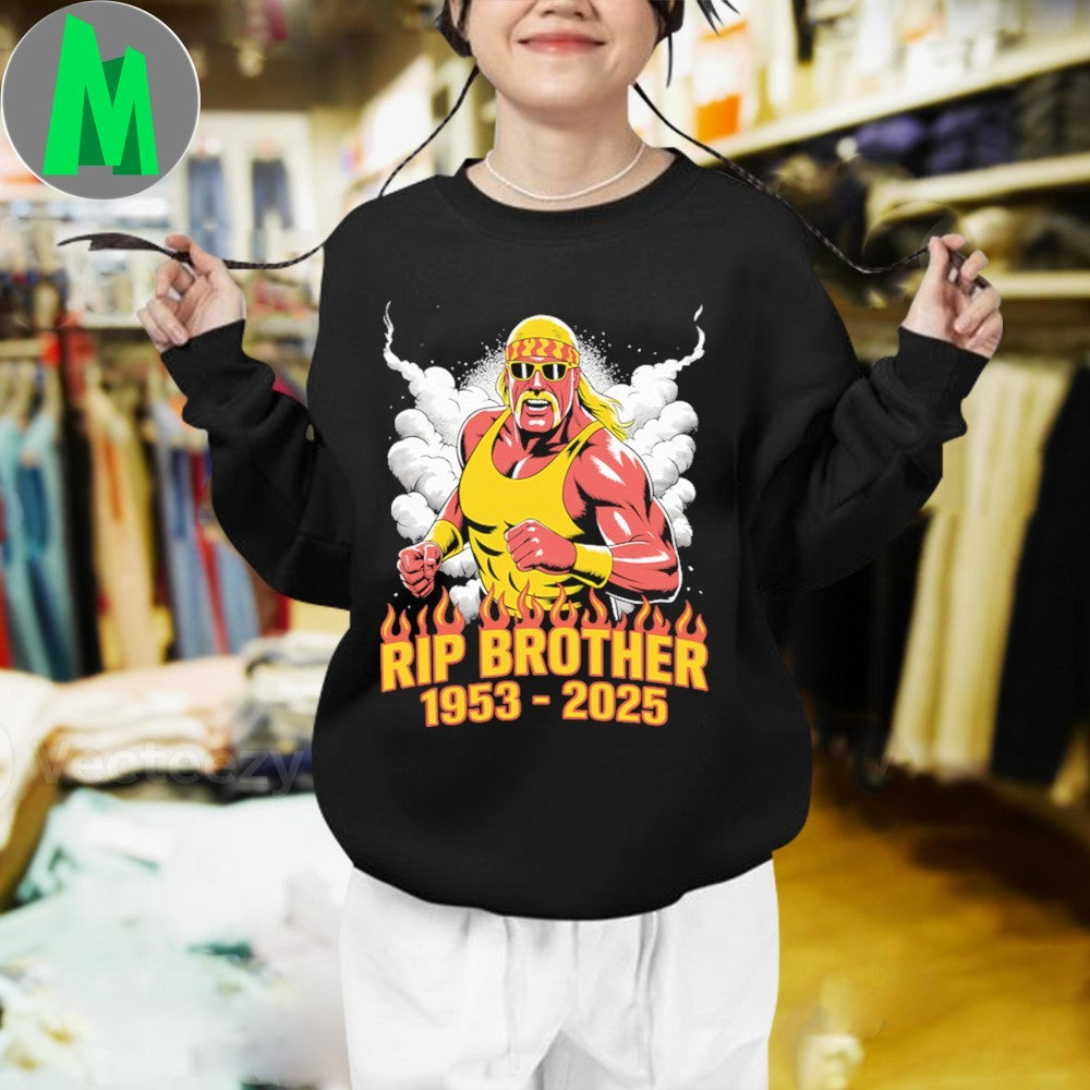 Rest In Peace, Flaming Brother Hogan 1953-2025 Shirt