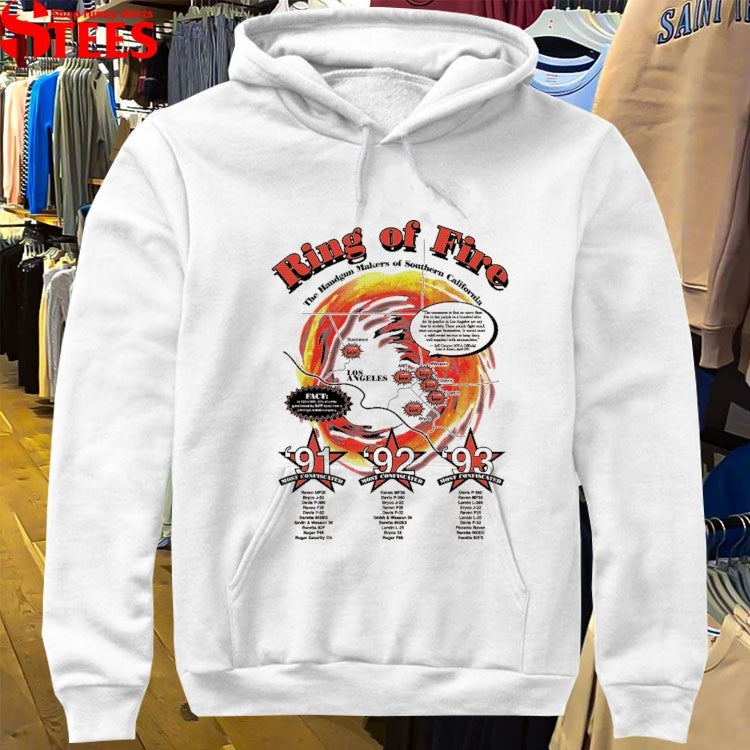 Ring Of Fire The Handgun Makers Of Southern California ’91-’93 T-shirts