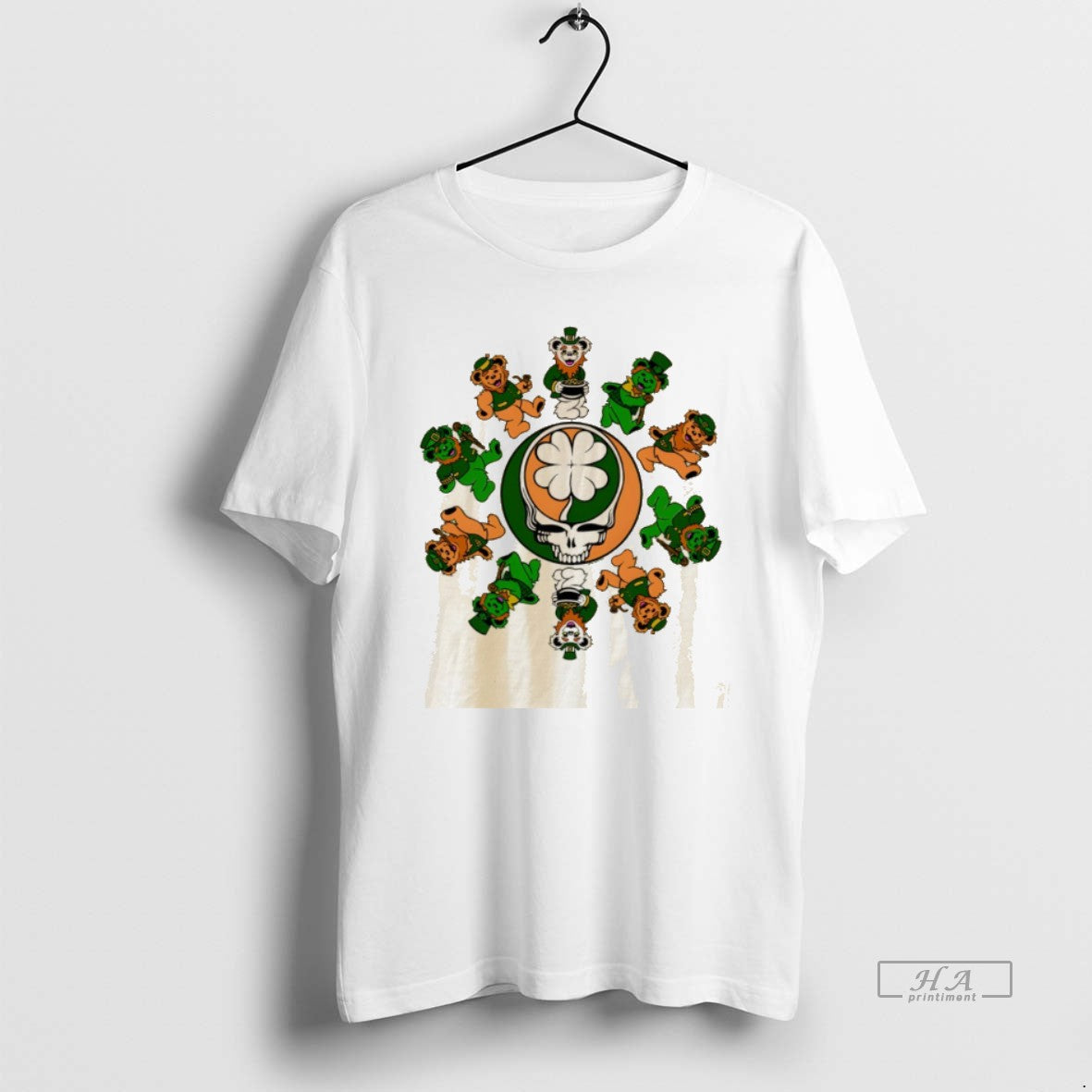 Official Round O Clover Tie Dye Grateful Dead St
