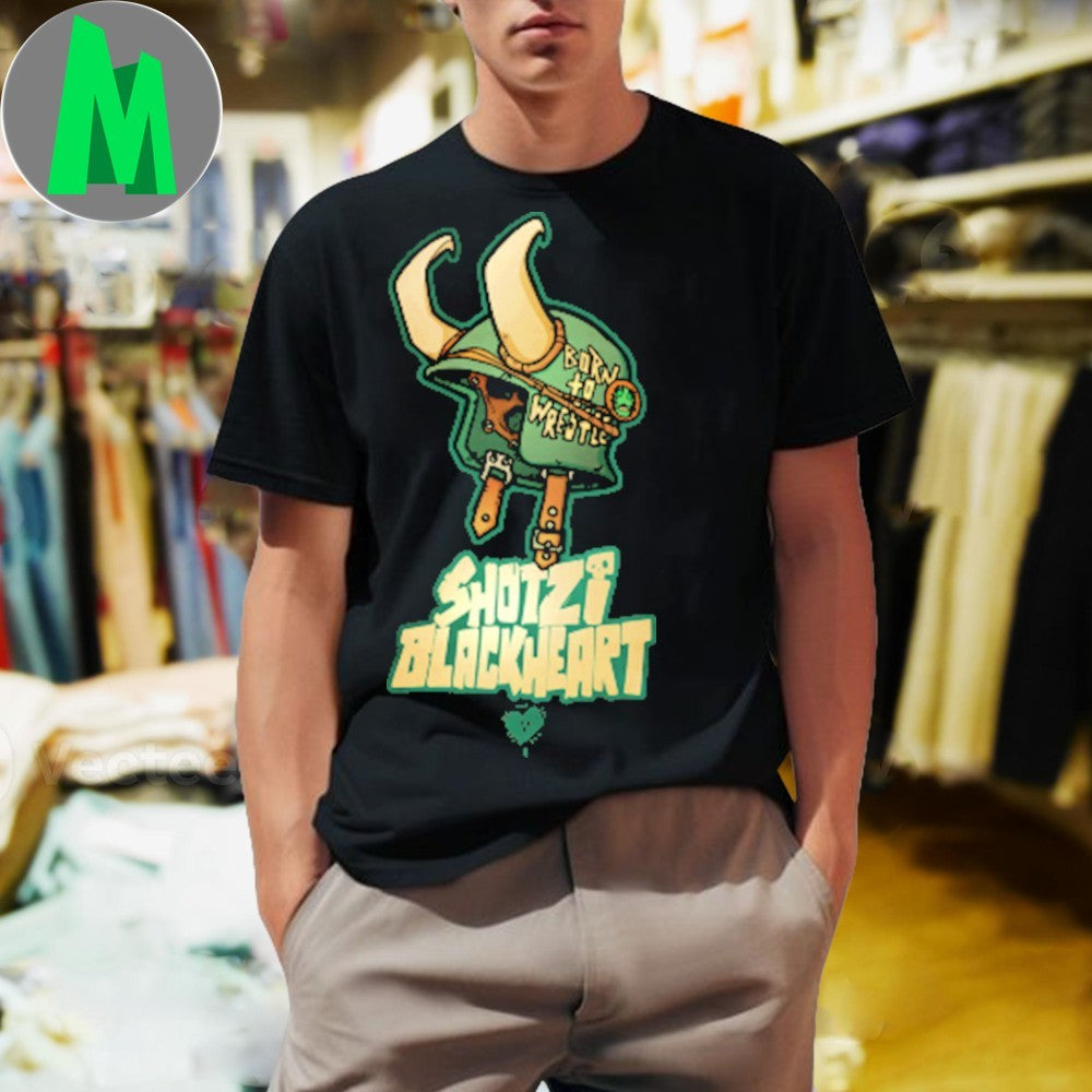 Shotzi Born To Wrestle Helmet Shirt