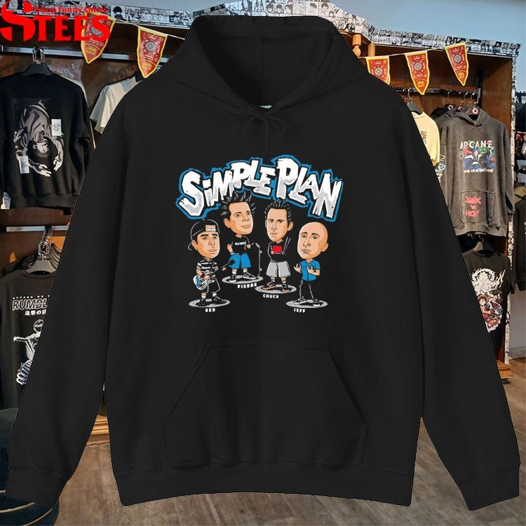 Simple Plan Bobblehead T-shirts