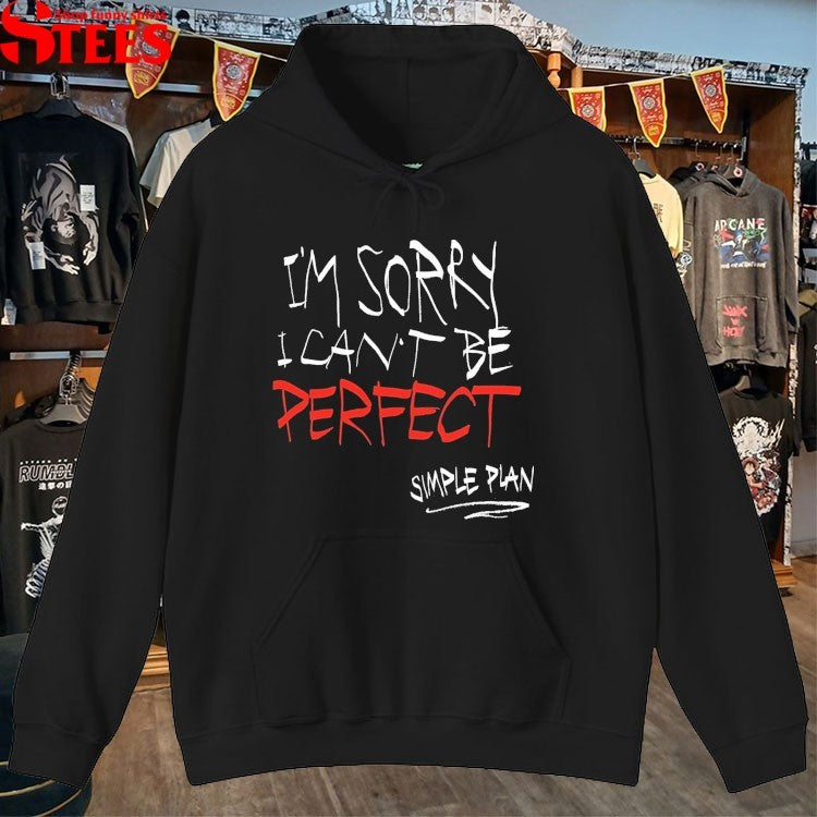 Simple Plan I’m Sorry I Can’t Be Perfect T-shirts