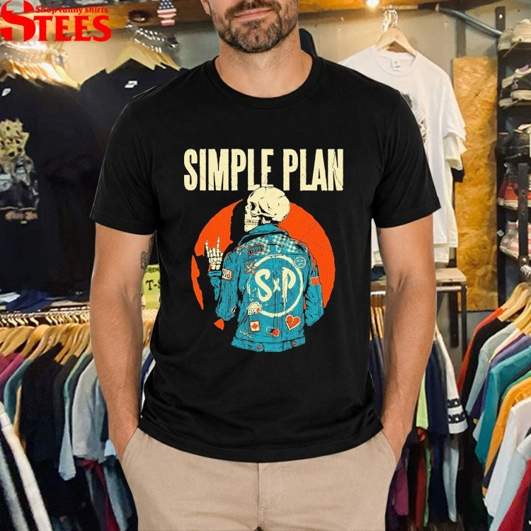 Simple Plan Skeleton Jacket T-shirts