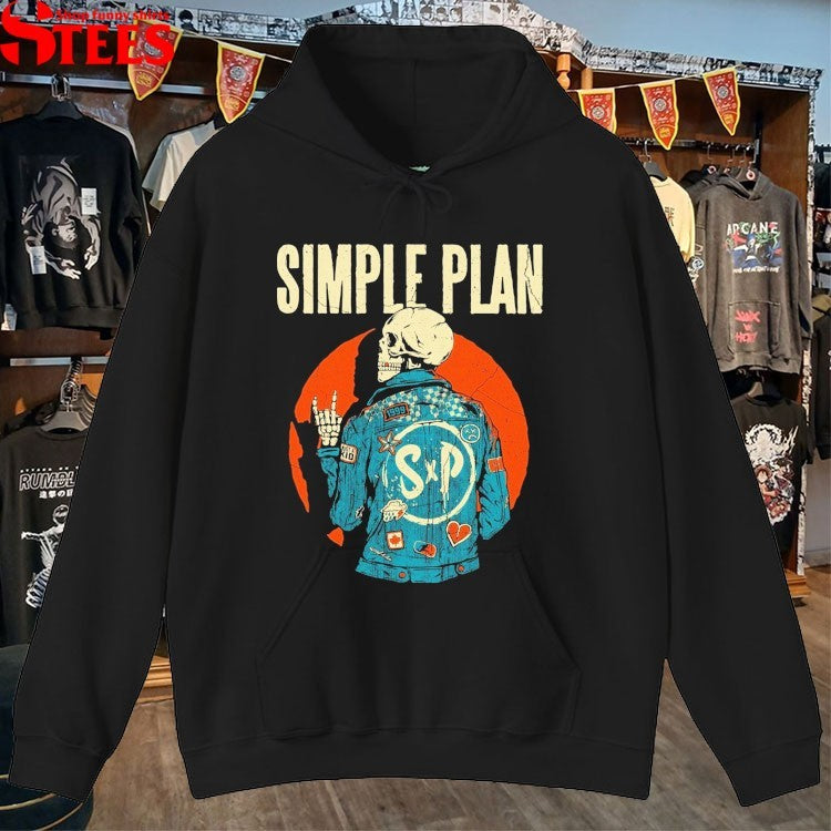 Simple Plan Skeleton Jacket T-shirts