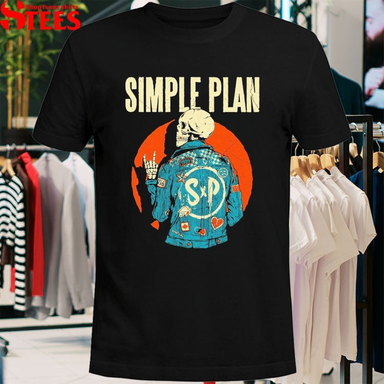 Simple Plan Skeleton Jacket T-shirts