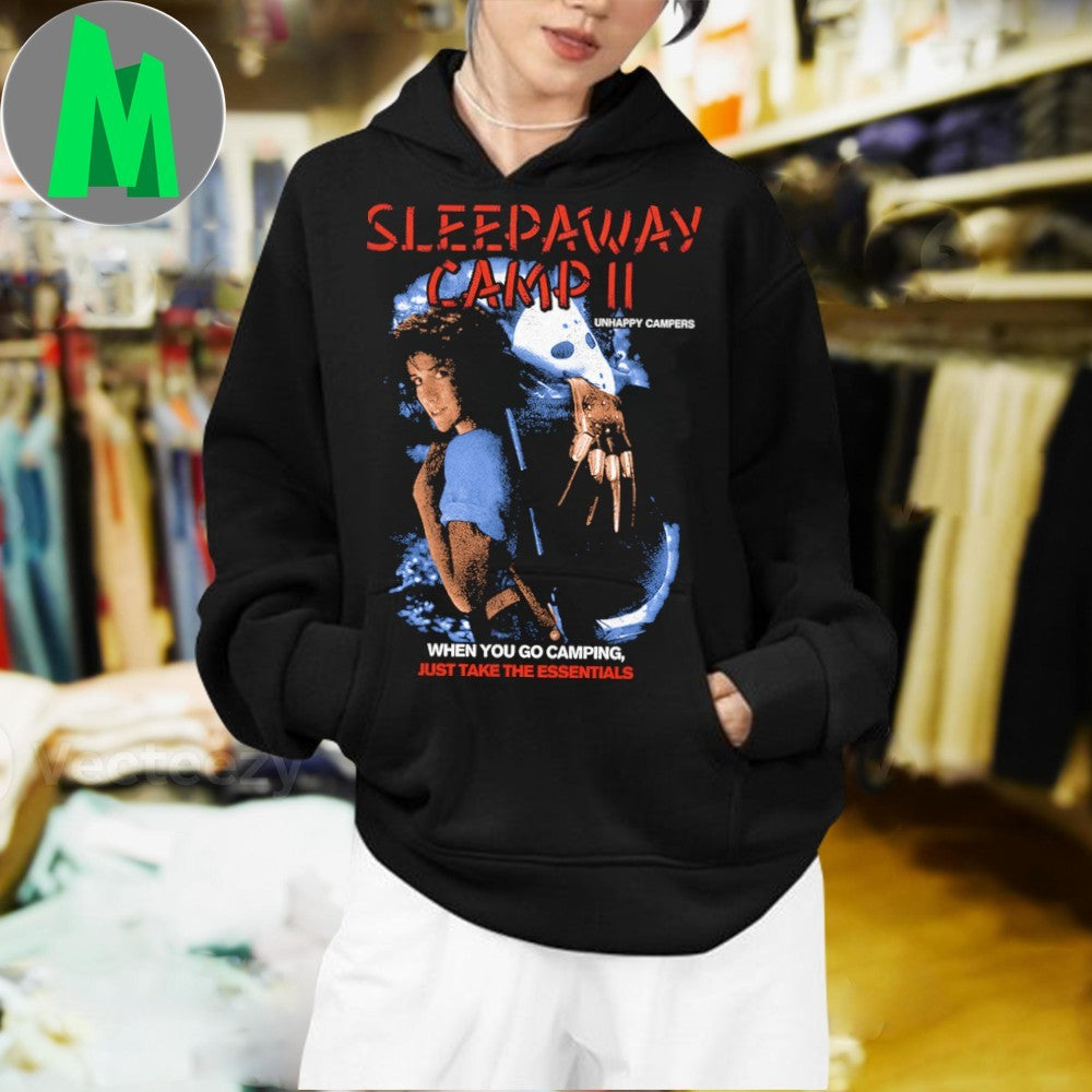 Sleepaway Camp II Unhappy Campers Classic Horror Movie Poster T-Shirt