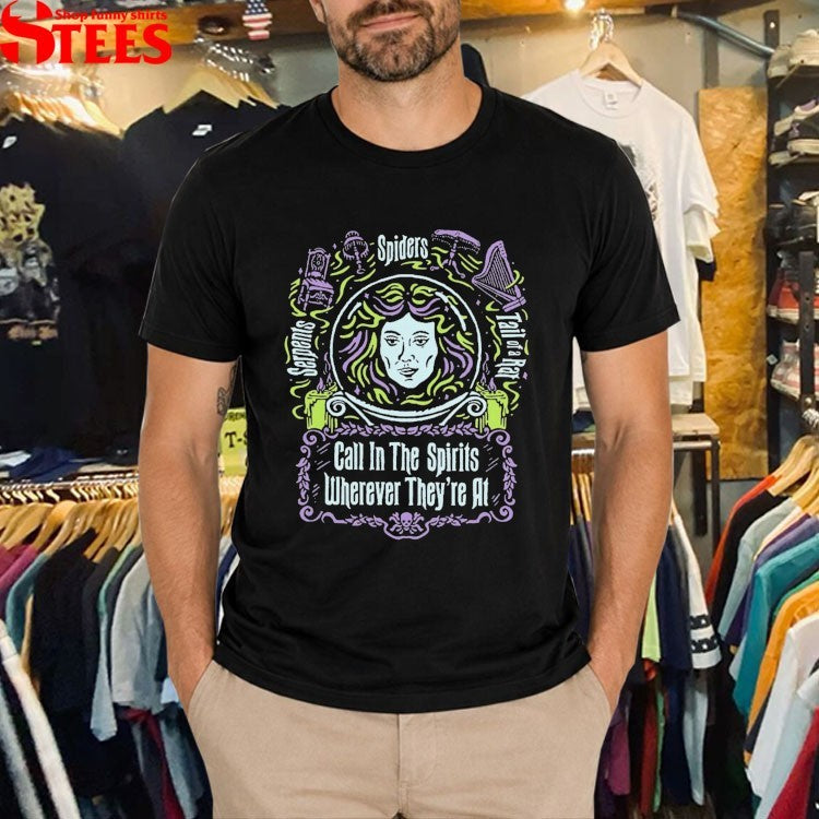 Spiders Call In The Spirits Wherever They’re At Regions Beyond Halloween T-shirts