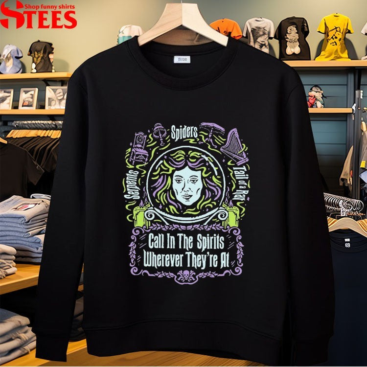 Spiders Call In The Spirits Wherever They’re At Regions Beyond Halloween T-shirts