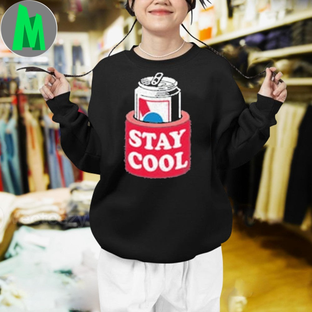 Stay Cool Retro Drink Can Shirt