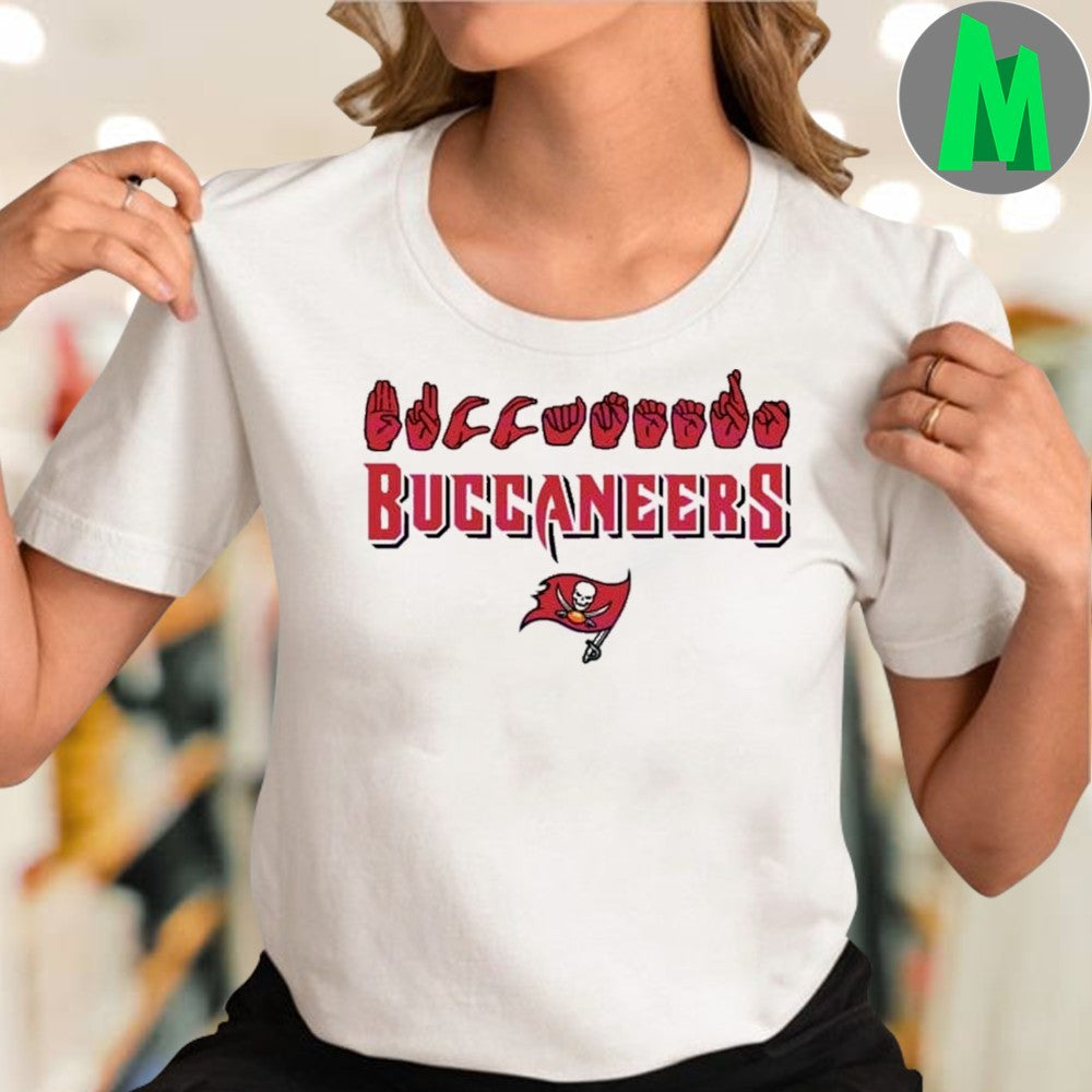 Tampa Bay Buccaneers Homage Youth Love Sign Shirt