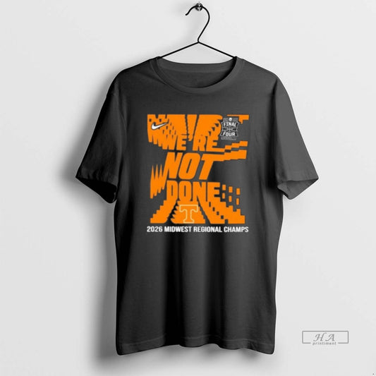 Official Tennessee Volunteers 2026 Ncaa Mens Basketball Midwest Regional Champions