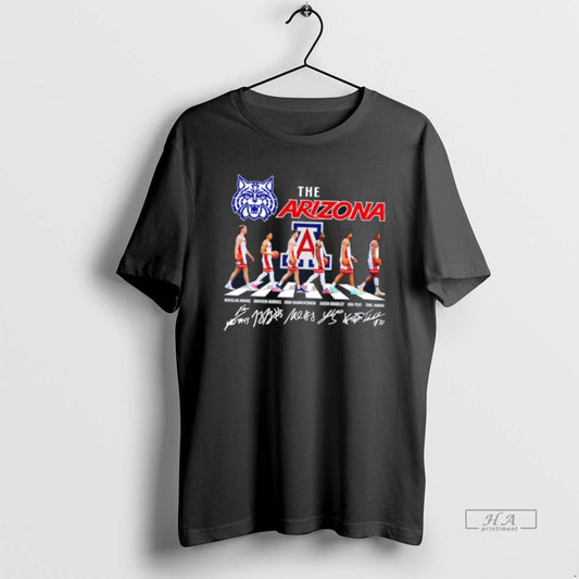 Official The Arizona Wildcats Abbey Road Name And Signature Team