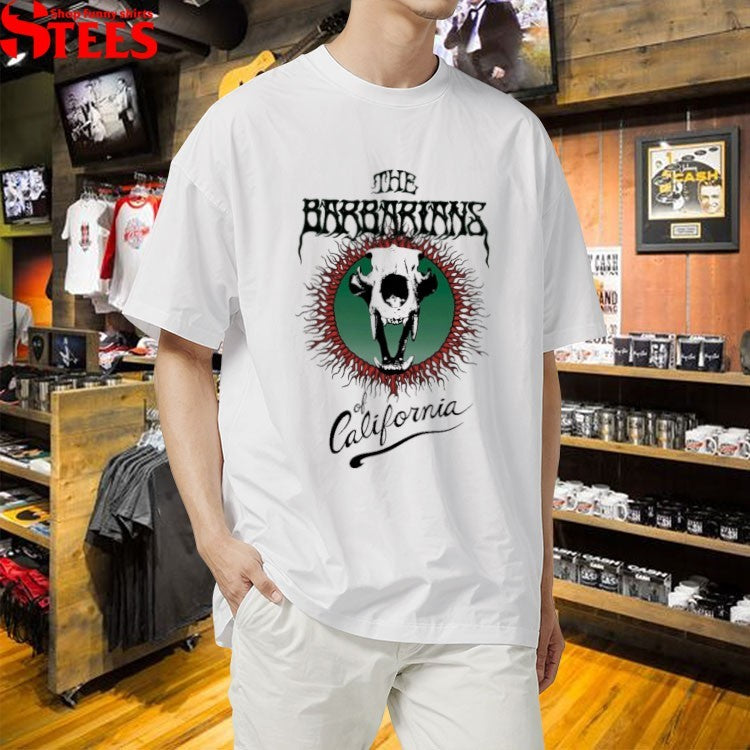 The Barbarians Of California Bear Skull T-shirts