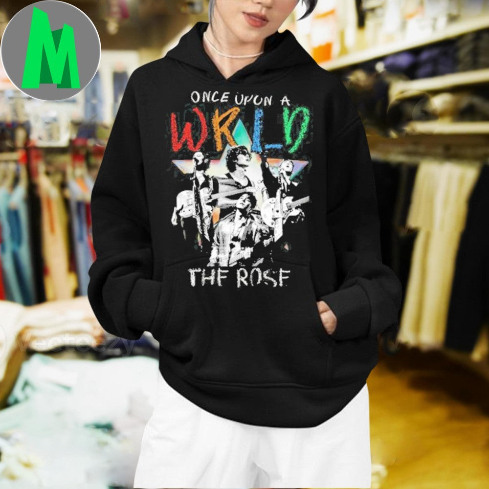The Rose K-Pop Band Once Upon A World Retro Shirt