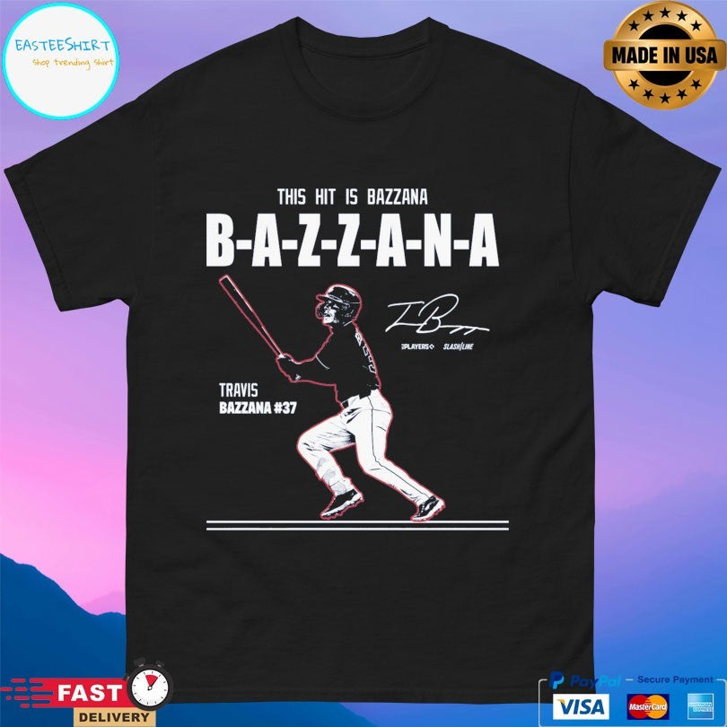This Hit Is Bazzana Travis Bazzana Cleveland Guardians Signature T-shirt