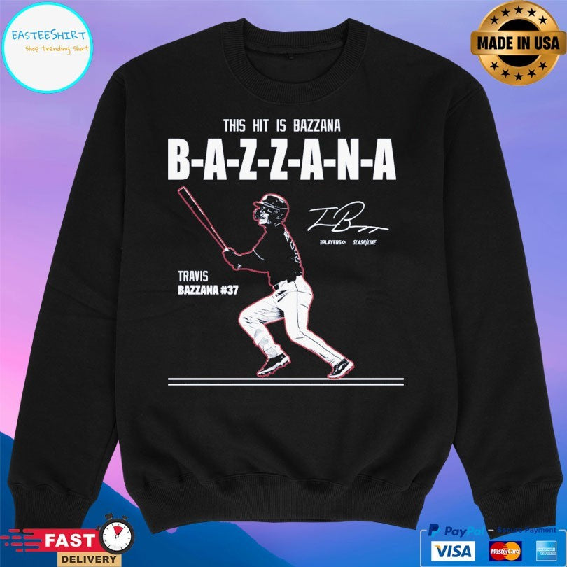 This Hit Is Bazzana Travis Bazzana Cleveland Guardians Signature T-shirt